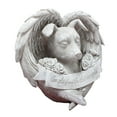 thumbnail image 2 of LOVIVER Angel Pet Memorial Statue Resin Sturdy Collection Sleeping Pet Statue Angel Wing dog, 2 of 8