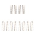 thumbnail image 1 of Qarigey 6 piezas de pegatinas de tatuajes de cejas para niñas, impermeables, naturales, para niñas, cejas postizas, accesorios cosméticos Pinceles de maquillaje y herramientas tipo 27 Marrón, 1 of 6