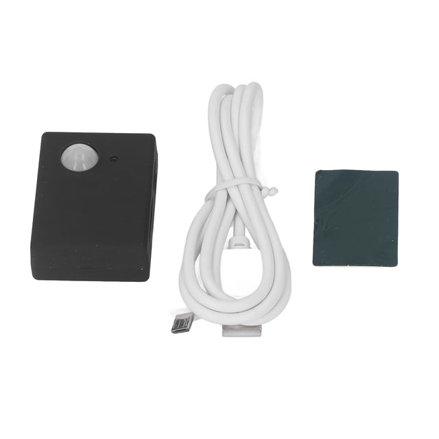 Detector de movimiento Jadeshay Alarma del sensor de movimiento PIR Tamaño compacto ABS