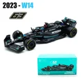 thumbnail image 1 of Bburago 1:24 Mercedes AMG 2023 W14 E Performance #44 Static Simulation Diecast Alloy Model F1 Racing Formula Car Acrylic Box, 1 of 5