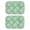 Green, variant on huayou 2 Pack Silicone Ice Cube Trays, Round Sphere Flower Shape Molds for Whiskey Cocktail Bar Drink Making Decoration