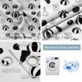 thumbnail image 2 of Fsddascl White Pumpkins Blackout Curtains for Bedroom/Living Room, Thermal Insulated Kitchen Curtains, Thanksgiving Simple Country Vintage Grommet Darkening Window Treatment Drapes 42"x84"x2, 2 of 6