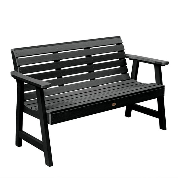 highwood® Eco-Friendly Recycled Plastic Weatherly Garden Bench, 5'