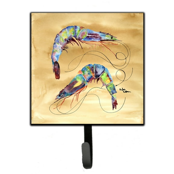 Carolines Treasures 8158SH4 Shrimp Leash or Key Holder Single Hook multicolor