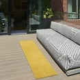 thumbnail image 4 of Nourison Essentials Indoor/Outdoor Yellow 2'2" x 7'6" Area Rug, (2x8), 4 of 10