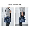 thumbnail image 5 of FORMRS Reusable Lunch Bag for Work School Leakproof Insulated Cooler with Adjustable Shoulder Strap, Watercolor Shark Pattern, 5 of 6