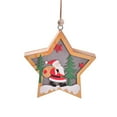 thumbnail image 1 of Xihbxyly Productos Fabricados Únicamente En Ee. Uu. Adornos Colgantes Forma Estrella Led para Árbol de Luces Navideñas, Adorno de Luz de Ciervo Brillante para Decoraciones de Fiestas de Bodas, Cumple, 1 of 3