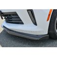 thumbnail image 5 of Extreme Online Store for 2016-2018 Chevrolet Camaro LS/LT/RS Models | EOS T6 Style Front Bumper Lower Lip Splitter with Carbon Fiber Side End Cap Extension Pair (Carbon Fiber)&nbsp;, 5 of 11