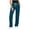 *Navy, variant on VBVC Women's Drawstring Stretch Cargo Pants,Side Slit Yoga Trousers For Women,Ladies Lightweight Straight Leg Workwear with Pockets,Army Green,S-2XL
