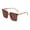 Coffee, variant on Siminsem Classic Square Polarized Sunglasses for Men Women, Retro Vintage Sun Glasses, UV Protection Trendy Eyewear for Daily Wear, Black, One Size