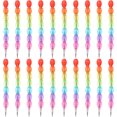 thumbnail image 1 of 20Pcs Students Stackable Pencils Colored Pencils No Sharpening Pencils Novelty Stacking Pencils, 1 of 9