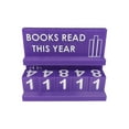 thumbnail image 1 of WHEANG Bookshelf Decor Book Read This Year Counter Books Read This Year Counter Books Read This Year Sign Reading Reading List, 1 of 3