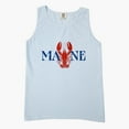 thumbnail image 3 of Maine Lobster - Women's Garment Dyed Graphic Tank Top, 3 of 6
