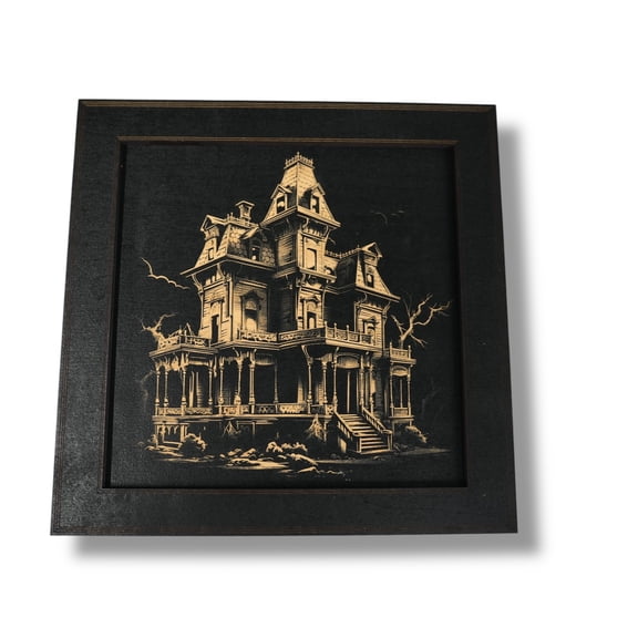 Framed Art - CUSTOM - Haunted Mansion - Halloween