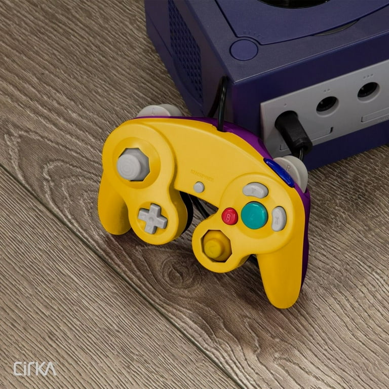 CirKa M05819-Yepu Wired Controller (Yellow Purple) for GameCube