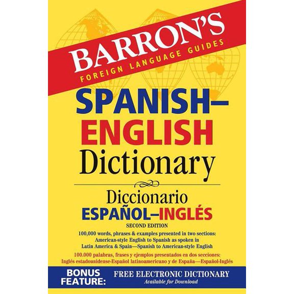 Barron's Bilingual Dictionaries: Spanish-English Dictionary (Paperback)