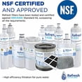 thumbnail image 4 of Filtro de agua para refrigerador Refresh R-9490 compatible con LG, 4 of 7