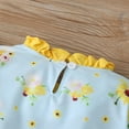 thumbnail image 5 of AURIGATE Baby and Toddler Girl Dress Toddler Kids Children Girls Sunflowers Print Cute Winter Clothes Princess Dress, 5 of 5