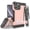 Blush Pink, variant on Tri-Shield Combination for iPhone 13 Pro Case, Nakedcellphone [Military Grade] Rugged Cover with Metal Kickstand [Includes Wrist Strap Lanyard + Belt Clip Holster]