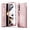 Pink, variant on MonsDirect for 7.6 inch Samsung Galaxy Z Fold 3 5G 2021 Case, Mechainical Gear Clear Plating Frame Hard PC Back Shell With Screen Protector, Slim Folding Hinge Protection for Galaxy Z Fold 3, Pink