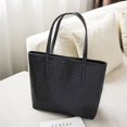 thumbnail image 4 of RO Bolso de mano para mujer, bolso de mano de gran capacidad tejido elegante a la moda, bolso de hombro Sincero Electrónica, 4 of 4
