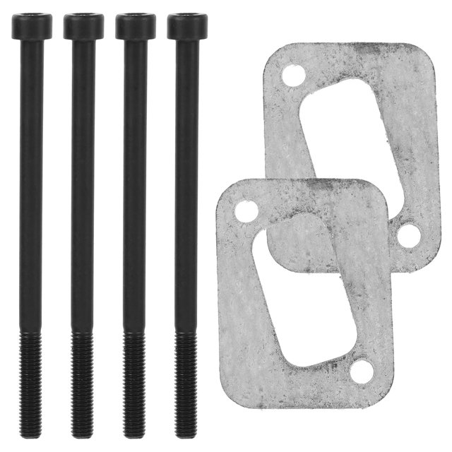 BESTYASH 2Jgo Tornillos Y Juntas Para Silenciador Motosierra Material De Carbono Compatible