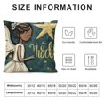 thumbnail image 5 of Nawypu  Merry Christmas Black Girl Angel Decorative Throw Pillow Covers  Religious Xmas African American Holly Jolly Porch Outdoor Home Decor, Noel Joy Winter Holiday Couch Cushion Case, 5 of 5