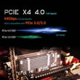 thumbnail image 2 of Adaptador GLORENDS PA09-HS M.2 NVMe a PCIe 4.0 X4 con disipador térmico, 2 of 9