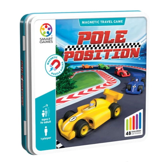 Juego De Lógica Pole Position Caja De Metal Smart Games