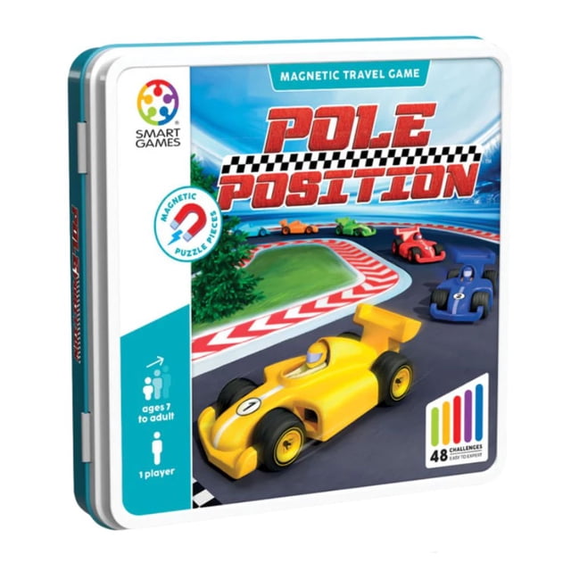 Juego De Lógica Pole Position Caja De Metal Smart Games