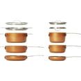 thumbnail image 5 of Gotham Steel Stackmaster 5 Piece Stackable Ultra Nonstick Pots and Pans Set with Glass Lids, Dishwasher Safe, Oven Safe - As Seen on TV, 5 of 12