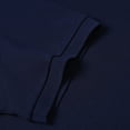 thumbnail image 7 of Zysthvn Casual Shirts for Men Tall and Big Summer Lapel Mens Shirts Short Sleeve Polo Shirts Solid Shirts, 7 of 7