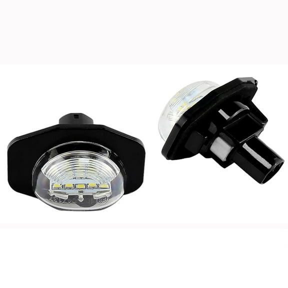 LED License Plate Light Tag Lamp Assembly Replacement For 2009-2020 Toyota, 2008-2015 Scion, DC12V 6000K White, Pack of 2