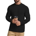 thumbnail image 2 of GENTS BLISS Long Sleeve Mens Shirts Casual Pullover Shirts for Men Lightweight Invisible Stripes Men Tshirts, 2 of 8