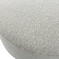 thumbnail image 4 of Uttermost Avila Contemporary Wood Foam and Fabric Ottoman in Gray/Woodtone, 4 of 4