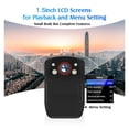 thumbnail image 3 of Z2 One-click Recording Body Mounted Cameras Hidden Video Recorder Wireless Surveillance Mini Police Body Camera ,Ultra HD, 3 of 7