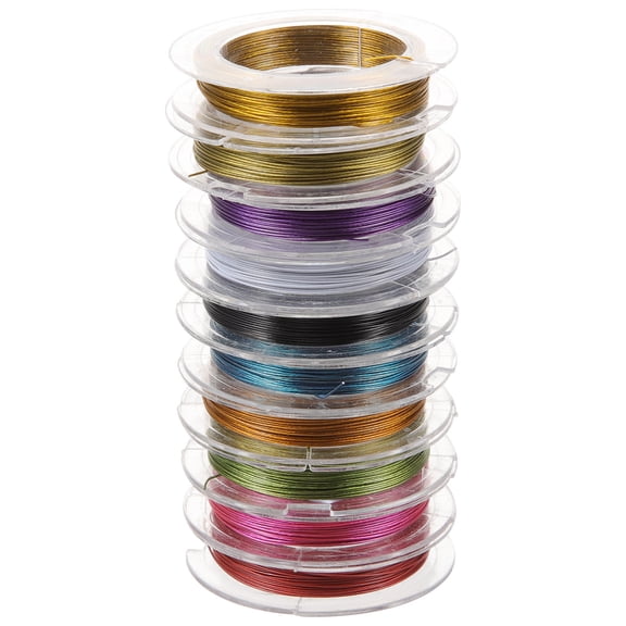 GOOHOCHY 1 Set of DIY Metal Wire Multifunction Jewelry Wire Professional Beads Wire Beading Supply