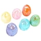 thumbnail image 1 of 6 piezas Pequeños huevos de Pascua de espuma de lentejuelas de 6x4 cm Color variado de huevos de pájaros artificiales adornos para bricolaje de nido, 1 of 8
