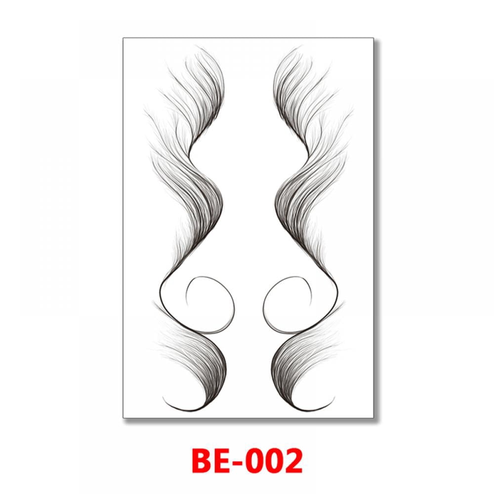 Temporary Baby Hair Tattoo Stickers 5 Types Of Optional Waterproof temporary-baby-hair-tattoo-stickers-5-types-of-optional-waterproof