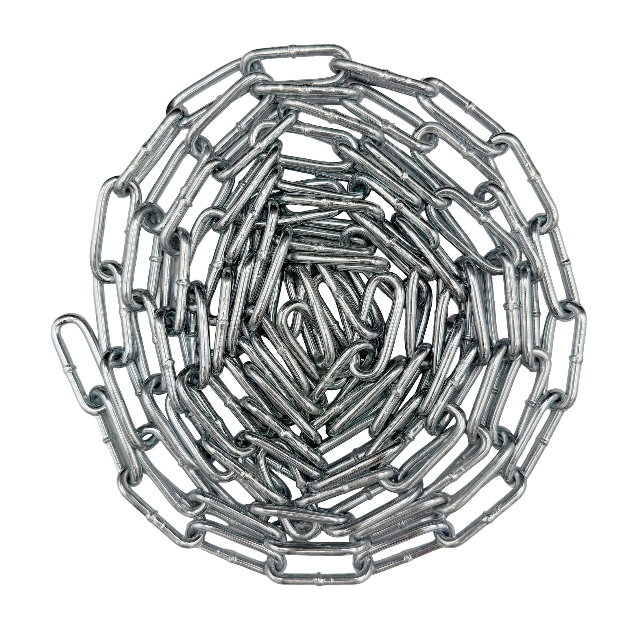 #2 Straight Coil Chain, 10', Peerless Chain Company, #4740435