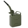 Zimtown 1.25Gal 5L Portable Jerry Can Emergency Fuel Tank, with Flexible Spout