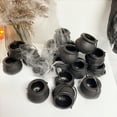 thumbnail image 7 of TETOU 10Pcs Mini Candy Cauldron Kettles, Plastic Hallowe'en Candy Bucket Witch's Cauldron Trick or Treat for St. Patrick's Day Hallowe'en Decoration and Kid Birthday Party Favors - Witch, Black, 7 of 7