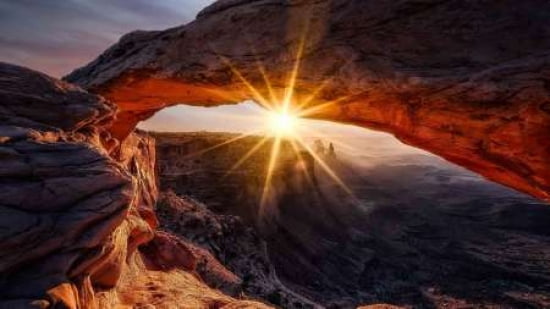 The Mesa Arch Canva