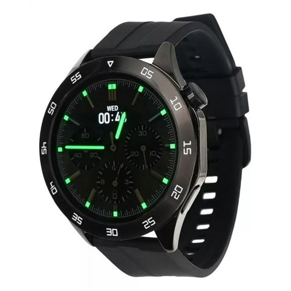 Reloj Inteligente Fralugio Ht04 Oled 1gb Rom Nfc Negro
