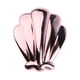 thumbnail image 2 of Mujer Cepillo De cabellero Desenredante De Peluquería profesion Brocha De Cabello Masajeador Oro rosa, 2 of 9