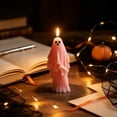 thumbnail image 7 of Dalxymotic Ghost Candle, Spooky Figurine Wax Decor, Decorative Desk Ornament Accent, Cute Spooky Party Gift Idea, Ghost Candle Decoration Gift for Home, Table, Desk, Mantel, 7 of 7