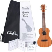 Concert Ukulele Player Pack with Travel Bag