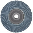 thumbnail image 2 of Weiler 804-50916 3 Inch Bobcat Abrasive Flapdisc 120Z Flat Plst Back, 2 of 6