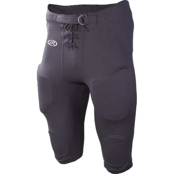 Rawlings Adult Game/Practice Football Pants, Grey, X-Large
