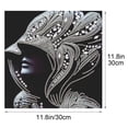 thumbnail image 3 of Rewenti Elegant Lady Diy Rhinestone Art Kitgraceful Female Figure Patternhigh-Quality Canvas Shiny Diamonds Fullpartial Drill for Home Wall, 3 of 5